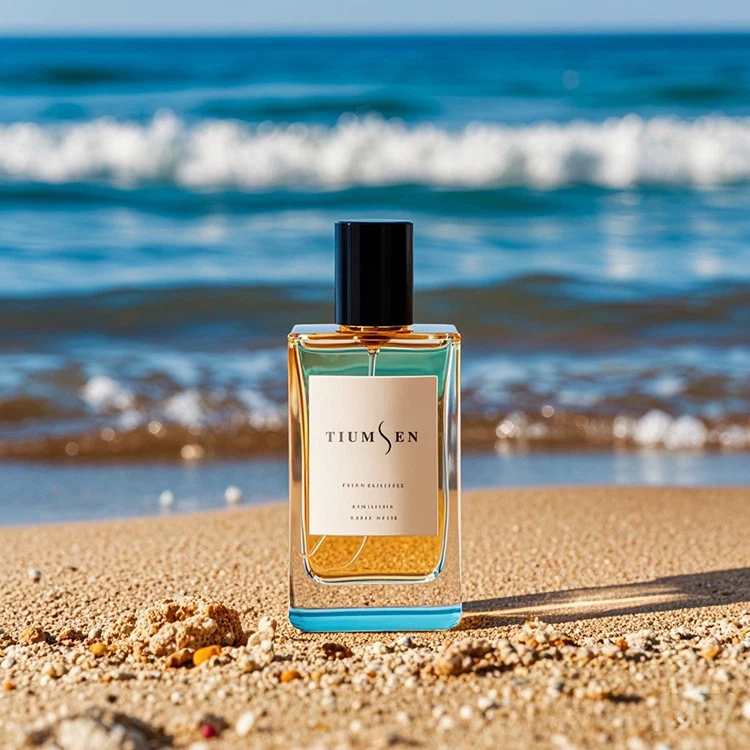 blank perfume bottle