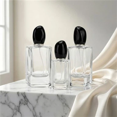 بطری های مختلف عطر